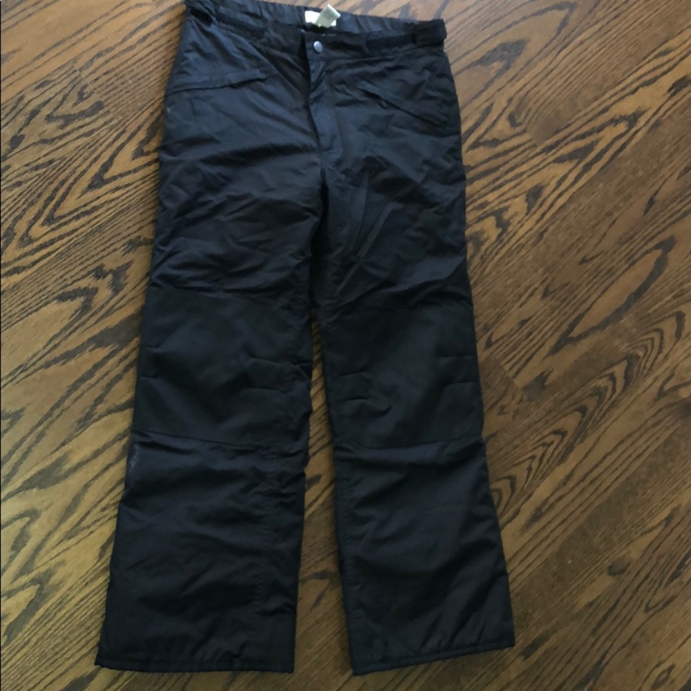 black snow pants for kids - extra large